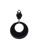 Small Flamenco Hoop Earrings for Girls Enameled. Black 1.325€ #50034PENPEQNG